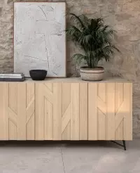 Canopée - buffet-4-portes-travertin