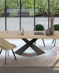 Table pied papillon