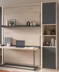 OP SMART 20 Lit escamotable avec BureauLit escamotable avec Bureau : 5545 € au lieu de 6515 €