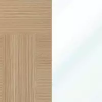 Teinte chene griffe miroir