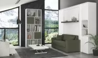 OP SMART 20 Lit escamotable avec Canapé