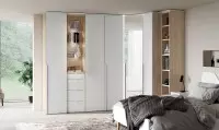 Armoire dressing 1 porte battante