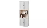 Armoire dressing 4 portes battantes 2 niches