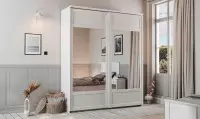 Armoire dressing 2 portes coulissantes