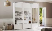 Armoire dressing 3 portes coulissantes