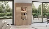 Meuble de rangement avec étagères