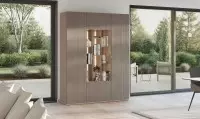 Meuble de rangement avec niches largeur 165 cm