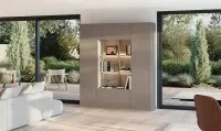 Meuble de rangement avec étagères