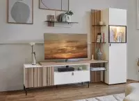 Topaze-composition - meuble TV craie