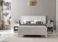 Beaumont - lit charme blanc lin-2
