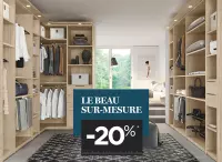 Promotion dressing et porte de placard sur-mesure -20%