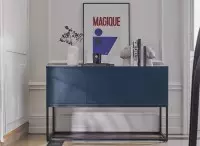 Pigment - meuble TV bleu nuit