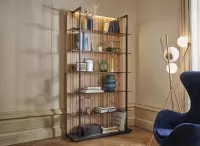 bibliotheque moderne en bois