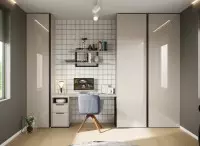 dressing couleur taupe brillant
