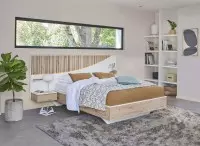 grand lit en bois