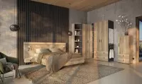 Opera - ambiance chambre lit chevrons