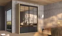 Opera - armoire coulissante verrières