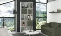 bibliotheque avec une colonne