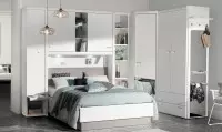 bibliotheque blanche de chambre
