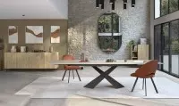 Canopée - ambiance-buffet-et-table-travertin