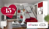 Promotion Lit escamotable Meubles Flahaut