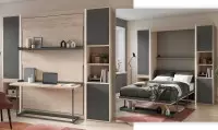 Lit escamotable bureau