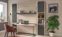 lit escamotable avec bureau ferme