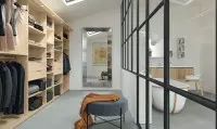 Dressing penderie ouverte