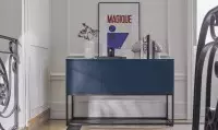 Pigment - meuble TV bleu nuit