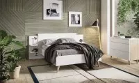 tete de lit blanche