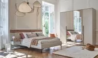 Toscane - chambre lit et armoire