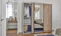 Toscane - armoire coulissante ouverte